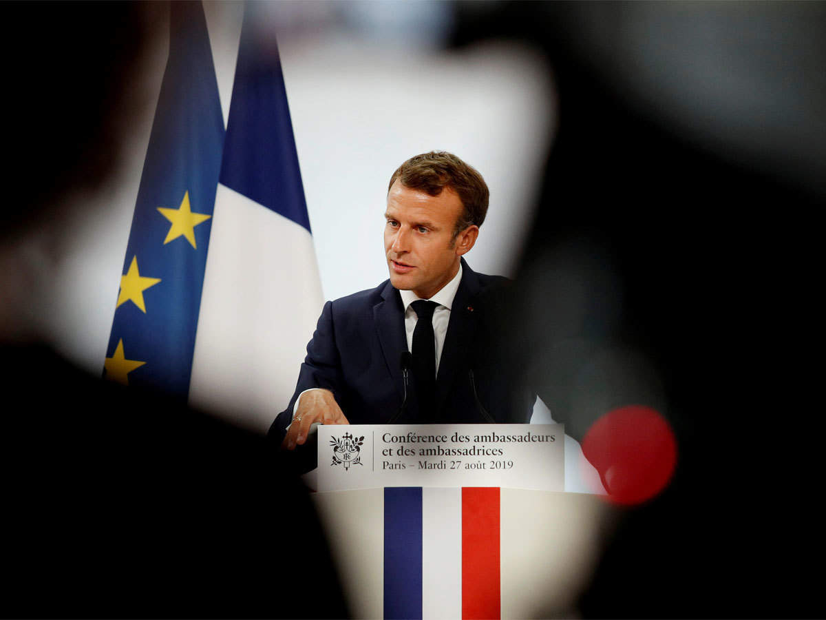 French President Emmanuel Macron Emerges As A Global Leader With Deft Handling Of Global Crises The Economic Times