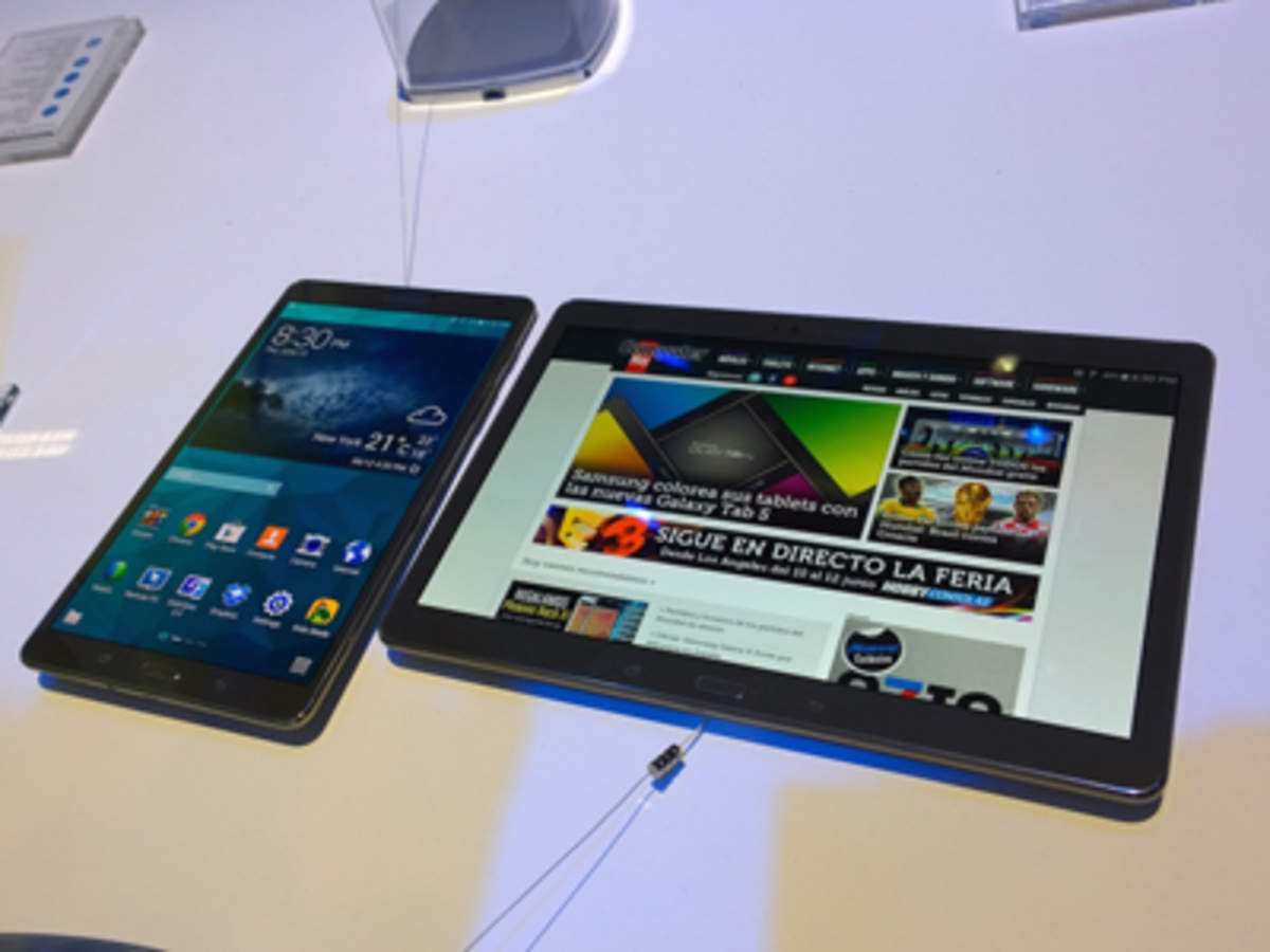 Samsung's Galaxy Tab S 10.5 & 8.4: Hands On with Samsung's 6.6mm