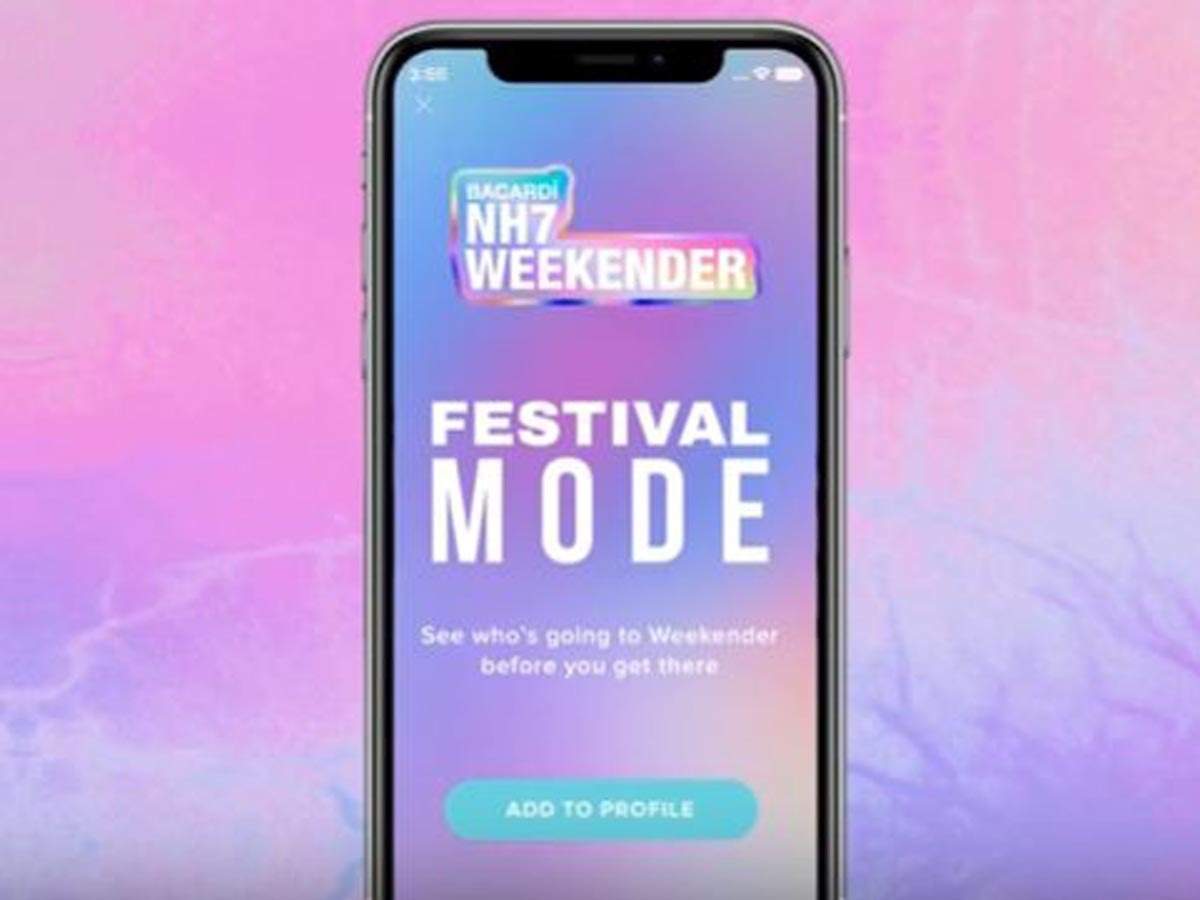 Festival Mode: Attending a concert? Tinder introduces 'Festival Mode' in  India to help find your match - The Economic Times