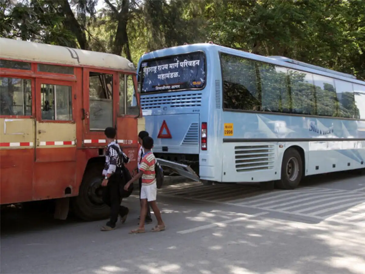 Maharashtra State Road Transport Corporation Bus Scrap To Serve As Classrooms In Tribal Areas The Economic Times Play.google.com/store/apps/details?id=in.in24news.app subscribe to our channel maharashtra state road transport