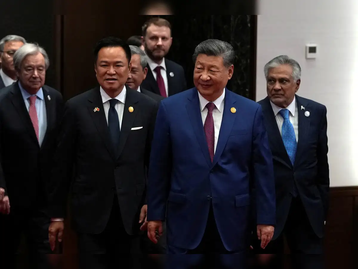 Xi pitches China as leader of new global AI order, challenging US dominance  - The Economic Times