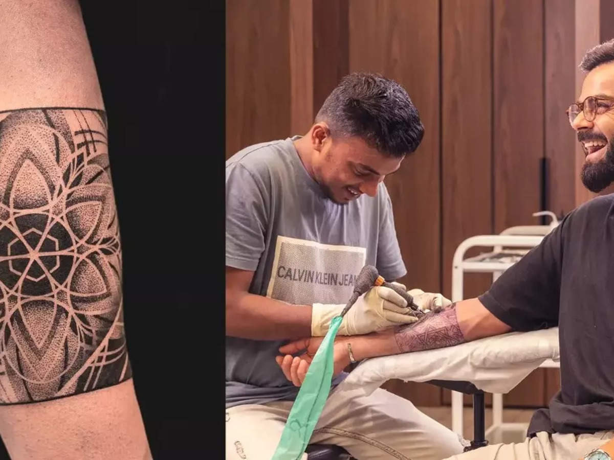 Tattoo freak Virat Kohli  Jiyo Bangla