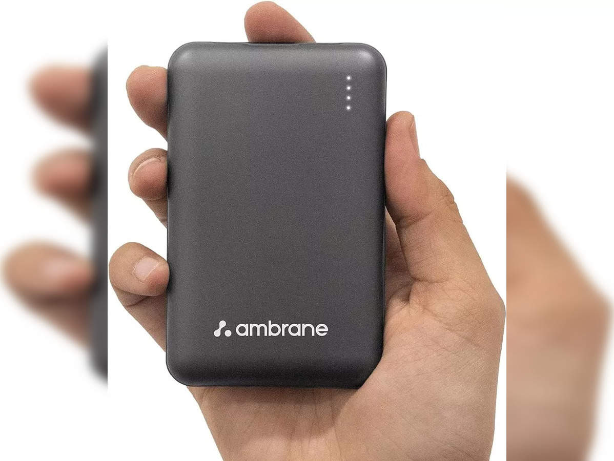 Ambrane power banks: Best Ambrane power banks: Unleash unlimited power on  the go - The Economic Times