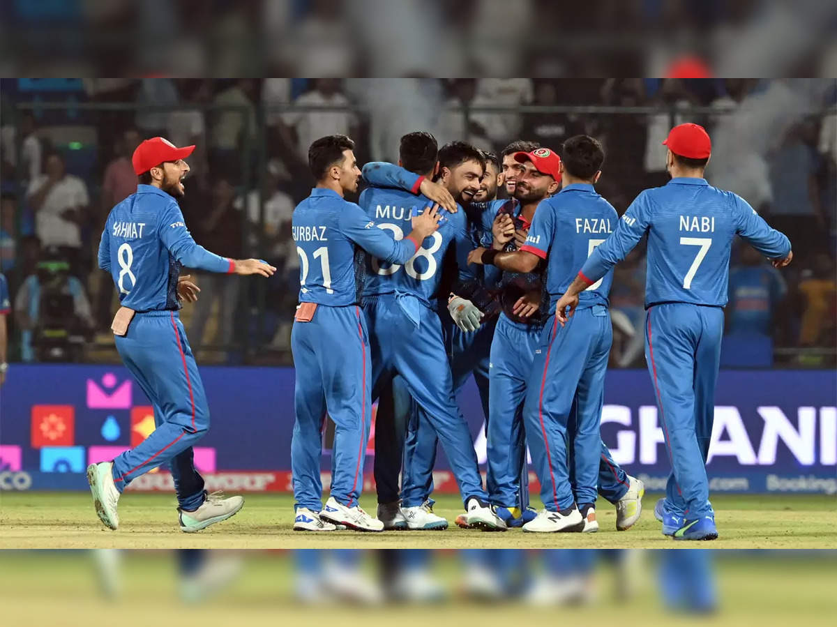 World Cup 2023: Afghanistan make history, stun Pakistan by 8 wickets - The  Economic Times