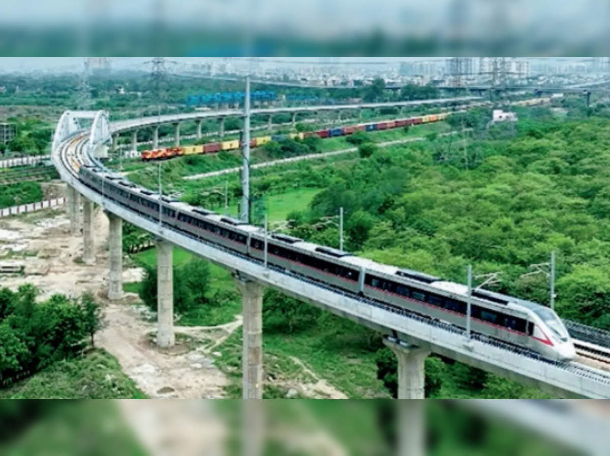 rapid rail noida: Rapid Rail from Ghaziabad to Noida Airport through Noida  Extension, G-Noida approved: Here are details - The Economic Times