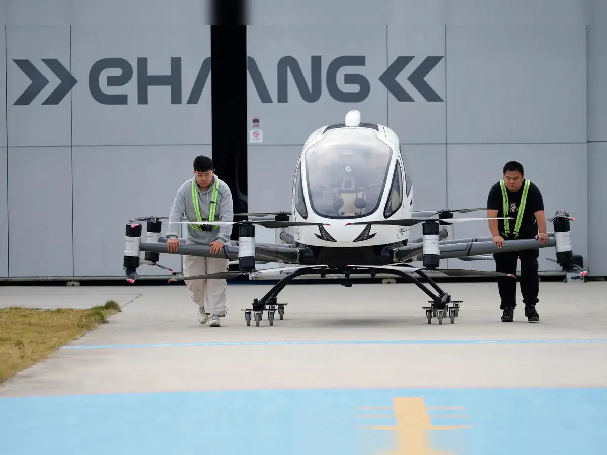 Electric vehicle prowess helps China's flying car sector take off - The Economic Times