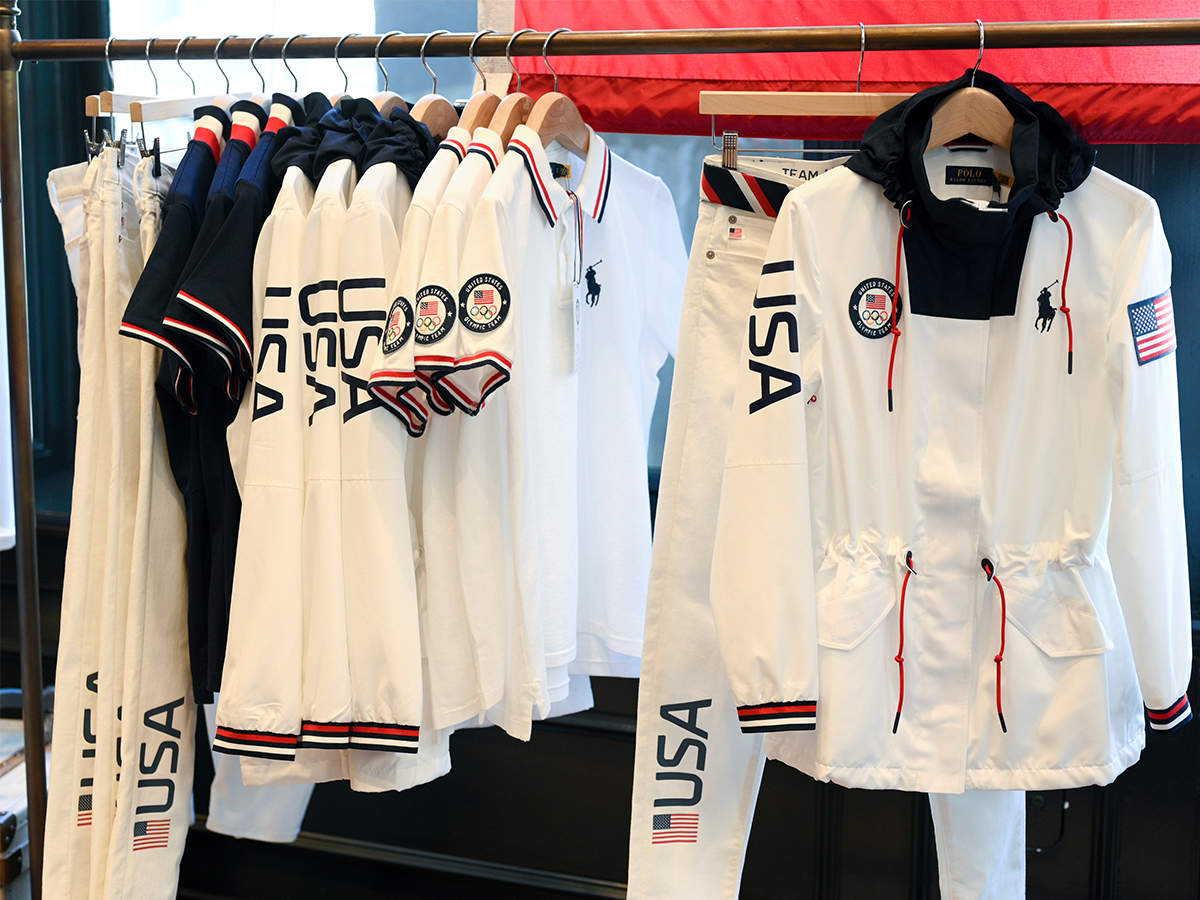 Ralph Lauren unveils crisp white uniforms to be worn by Team USA at the  Tokyo Olympics - The Economic Times