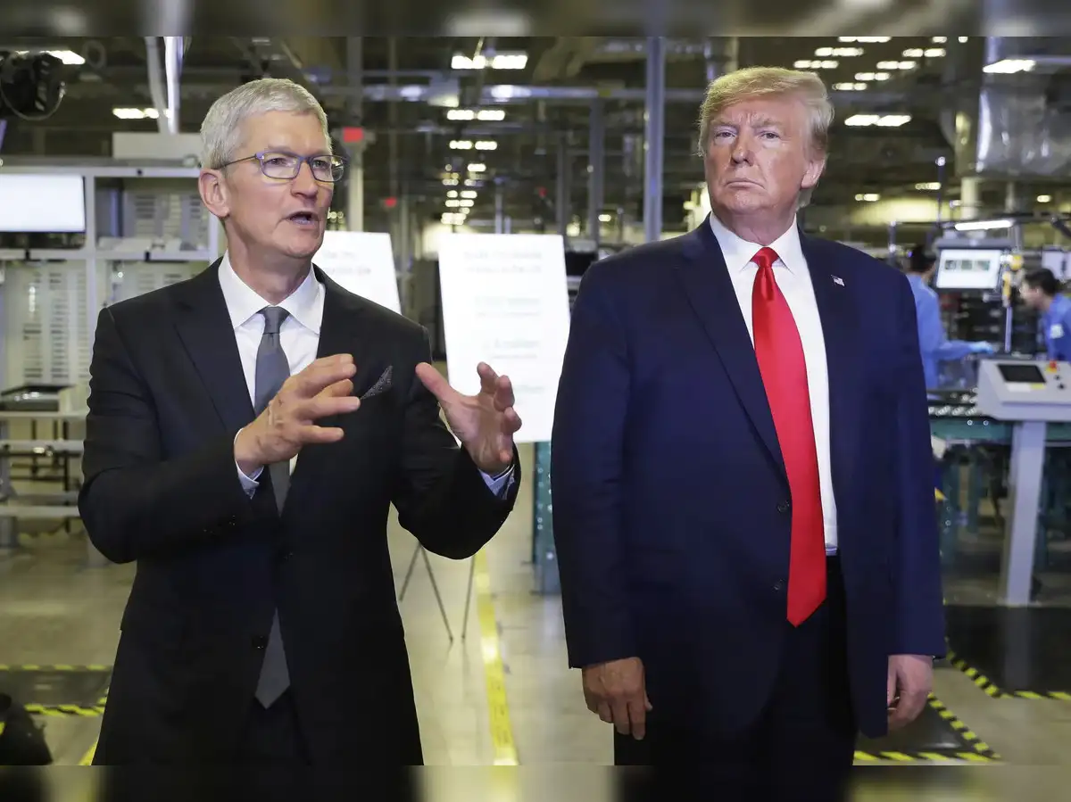 Apple leads surge in global tech shares after Trump tariff relief - The Economic Times