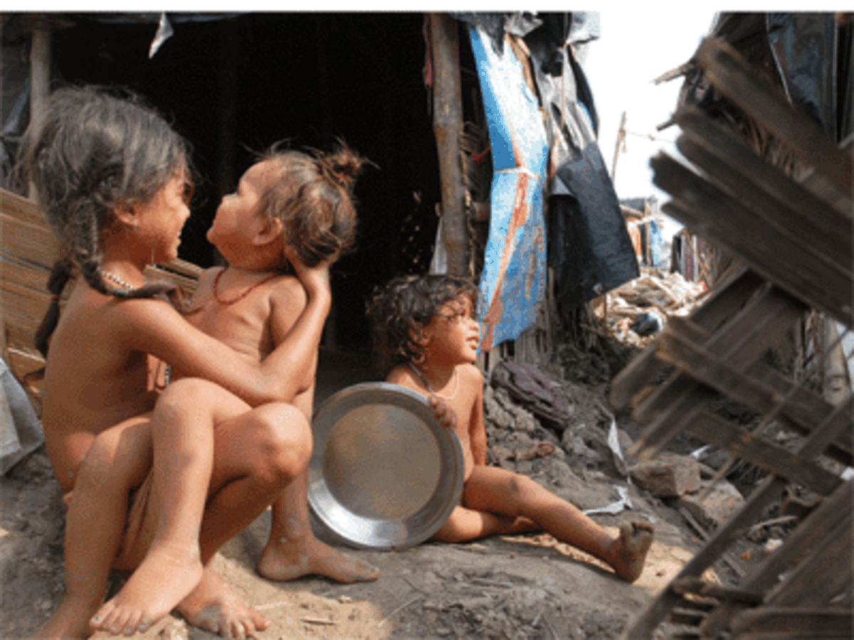 slum girl Ex-slum girl returns from London to help downtrodden - The Economic Times