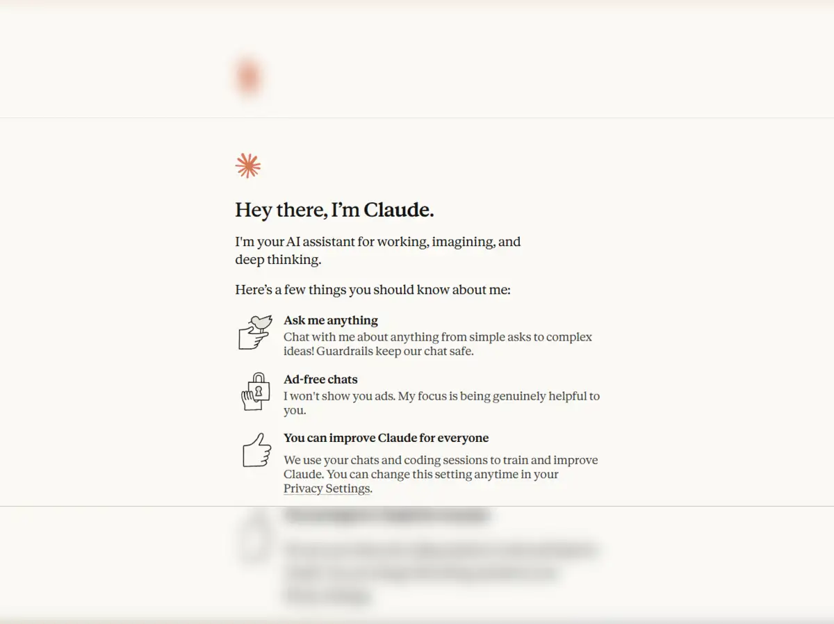 Claude のホームページが ChatGPT メーカー OpenAI の広告の動きに影を落とす