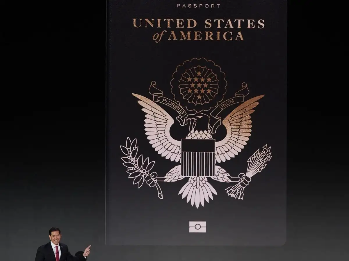 Marco Rubio unveils all-new “Flight of the Eagle” U.S. passport; slated ...