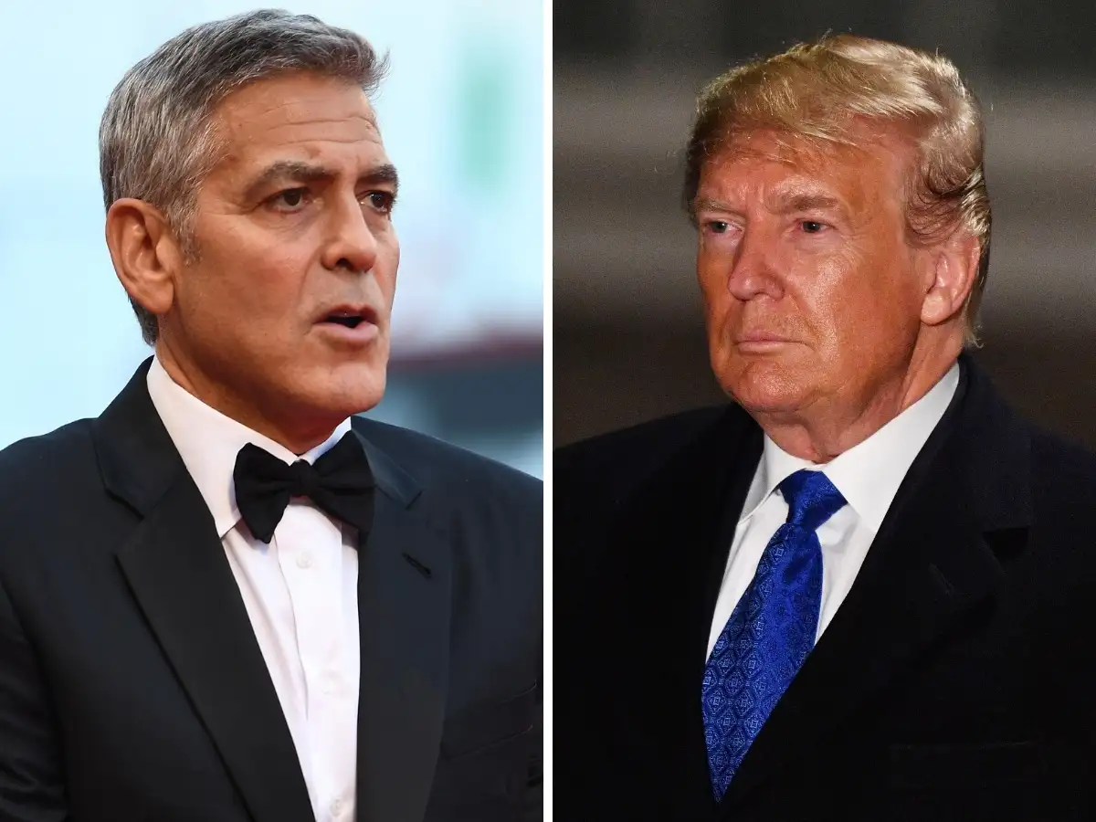 George Clooney Us Capitol Hills Violence George Clooney Condemns Capitol Hill Attack Says It Put Trump Family Into The Dustbin Of History
