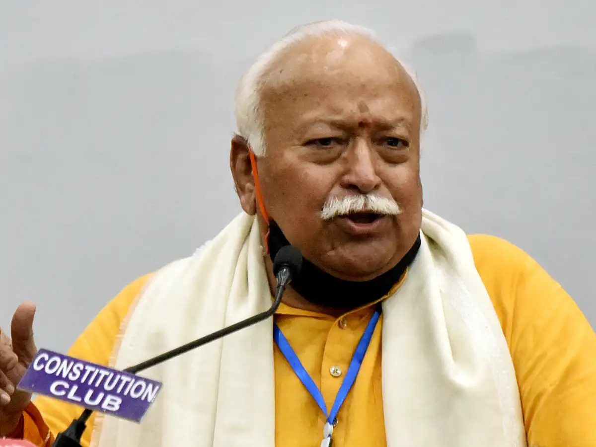 Bhagwat in Delhi, to meet top RSS leaders - The Economic Times
