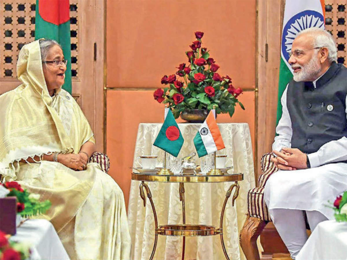 PM Narendra Modi & Banglesh's Sheikh Hasina decide to take ties to next  level - The Economic Times