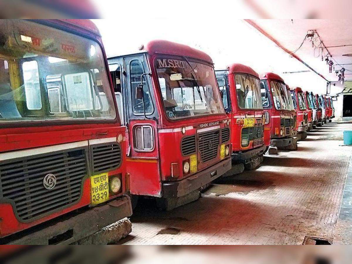msrtc: Maharashtra: Nearly all MSRTC depots shut as employees ...