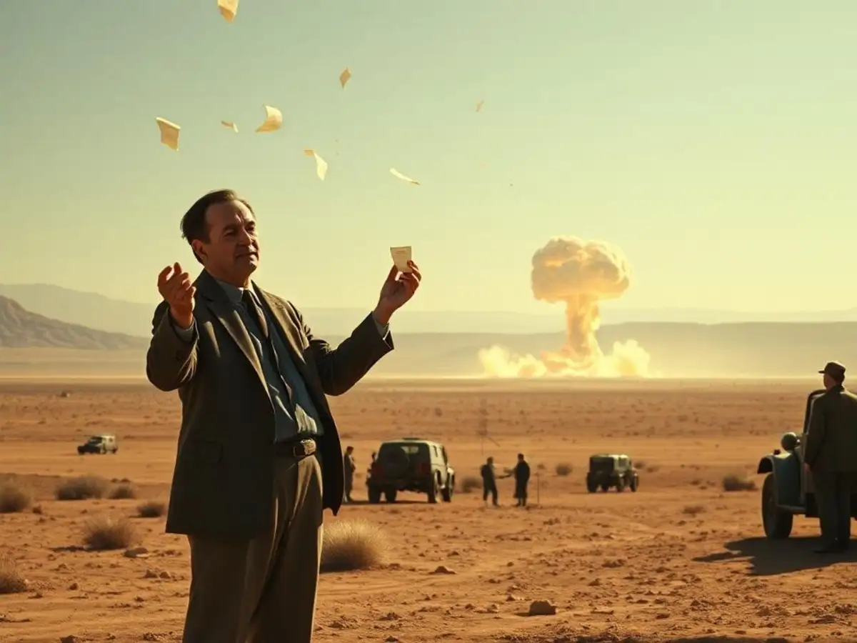 Why Enrico Fermi Dropped Paper Scraps During a Nuclear Test