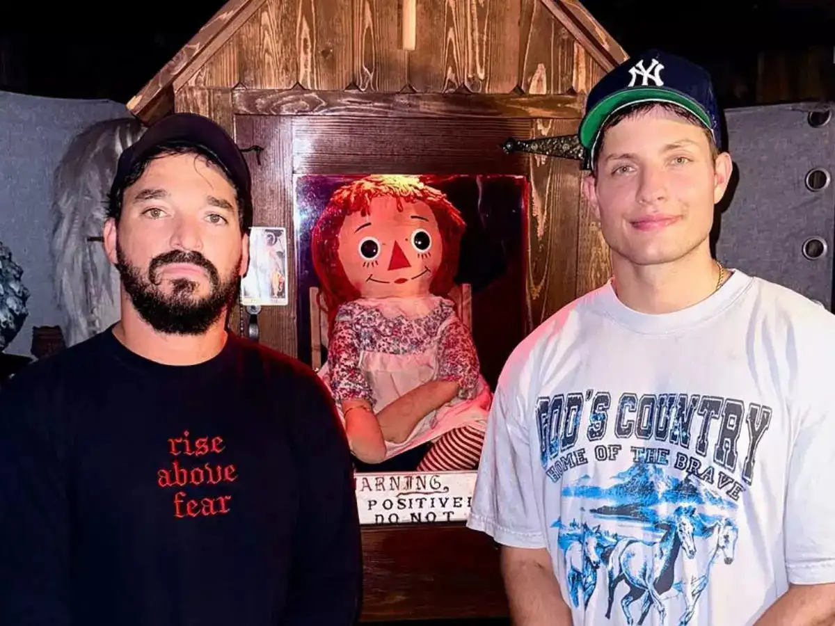 Annabelle Doll on display