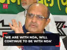 JDU's KC Tyagi assures support to PM Modi:Image