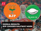 Odisha polls results: BJP crosses halfway mark, leading in 77 seats:Image