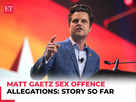 Trump pick for attorney general Matt Gaetz faces sex offence allegations: What we know:Image