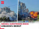 Israel strikes Beirut's southern suburbs:Image