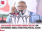 'Ek rahenge toh...': PM accuses JMM-Congress of dividing OBCs:Image