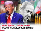 'Hit Iran's nuclear facility first': Trump to Israel :Image