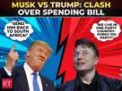 Image for Trump, Musk clash over EVs and subsidies