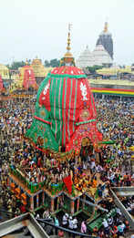 Lord Jagannath begins 9-day Rath Yatra in Puri