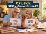 Rs 7 lakh in SCSS vs SBI FD: Which gives senior citizens higher quarterly income?