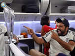 World Champions return to India: Rohit and co land in Delhi amid cheers, see pics