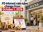 FD interest rate rules change from October 1: What depositors need to know