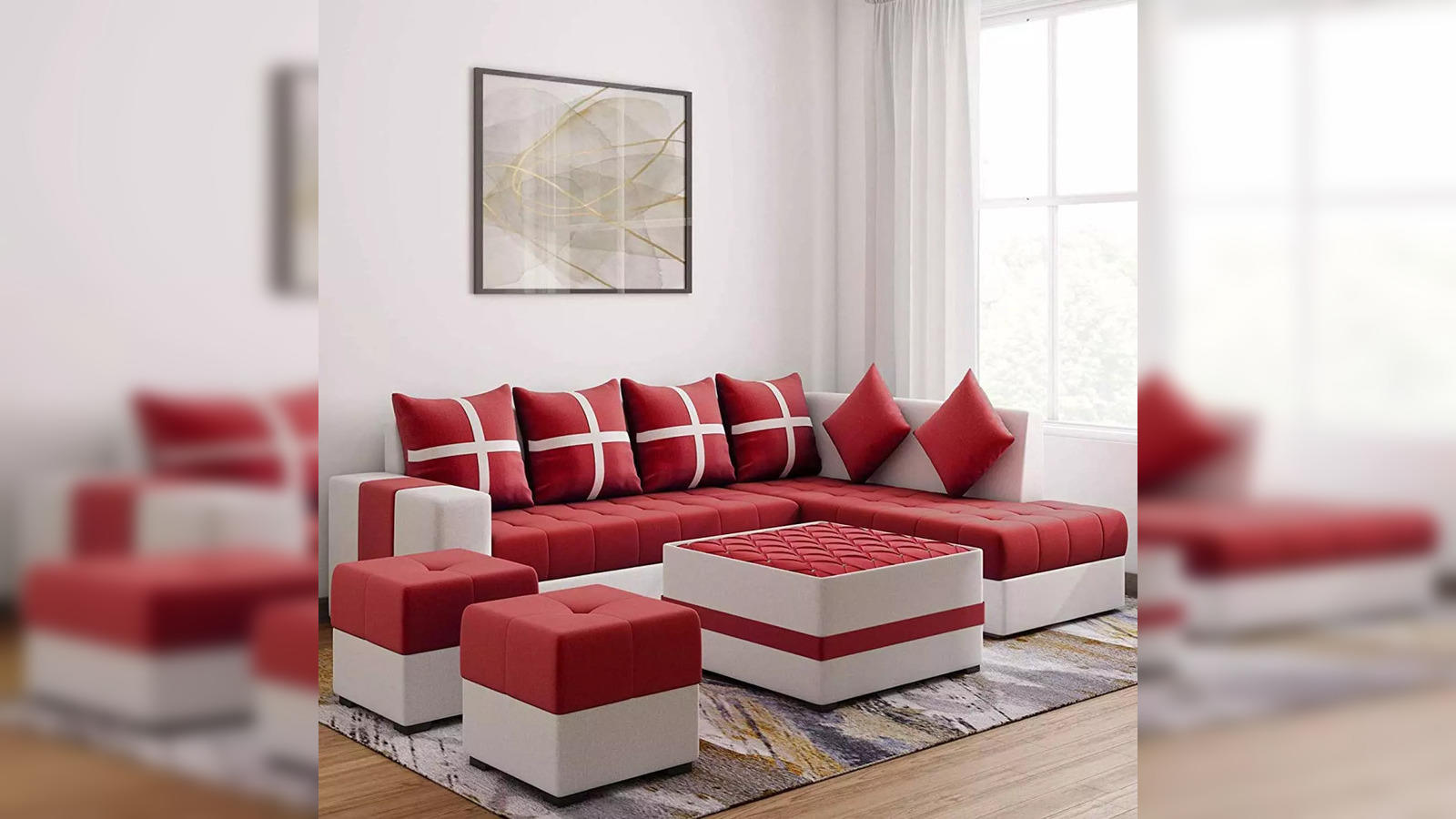 Best L Shaped Sofa Sets Under 30000 6 In India To Beautify Your Homes The Economic Times
