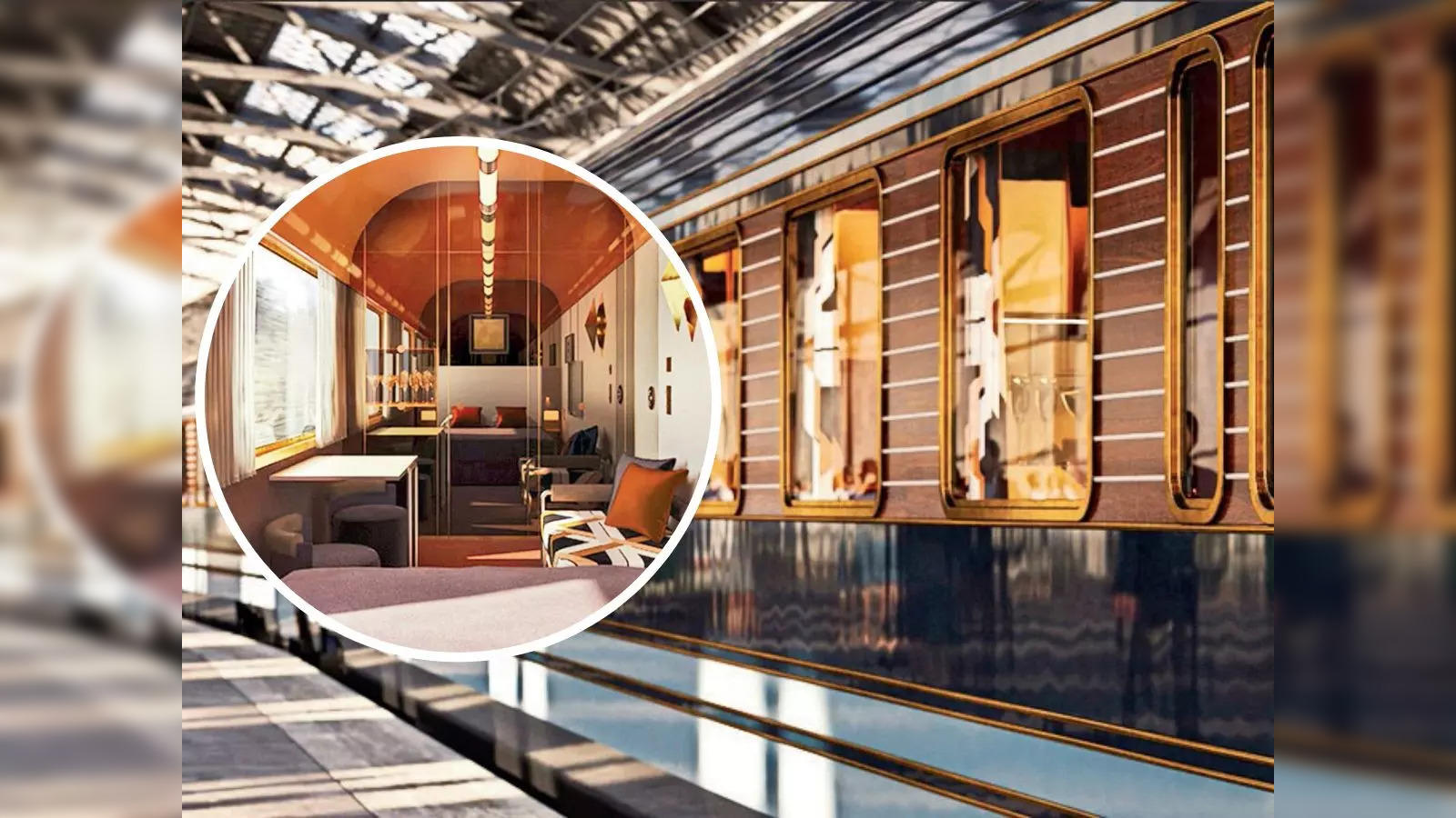 Cabins and suites of the Orient Express La Dolce Vita train