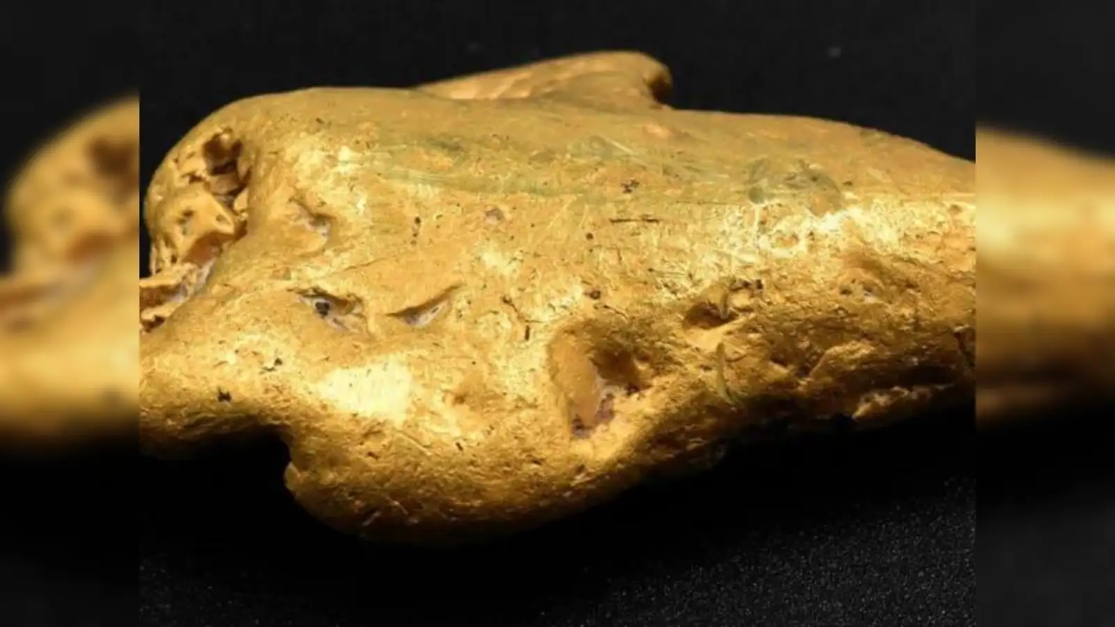 gold nugget: How this 640 gm gold nugget was accidentally discovered in a  field? May have fallen off a train - The Economic Times