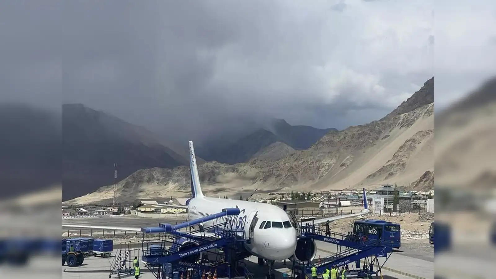 Flights at Leh airport increased from 8 to 18 flights per day