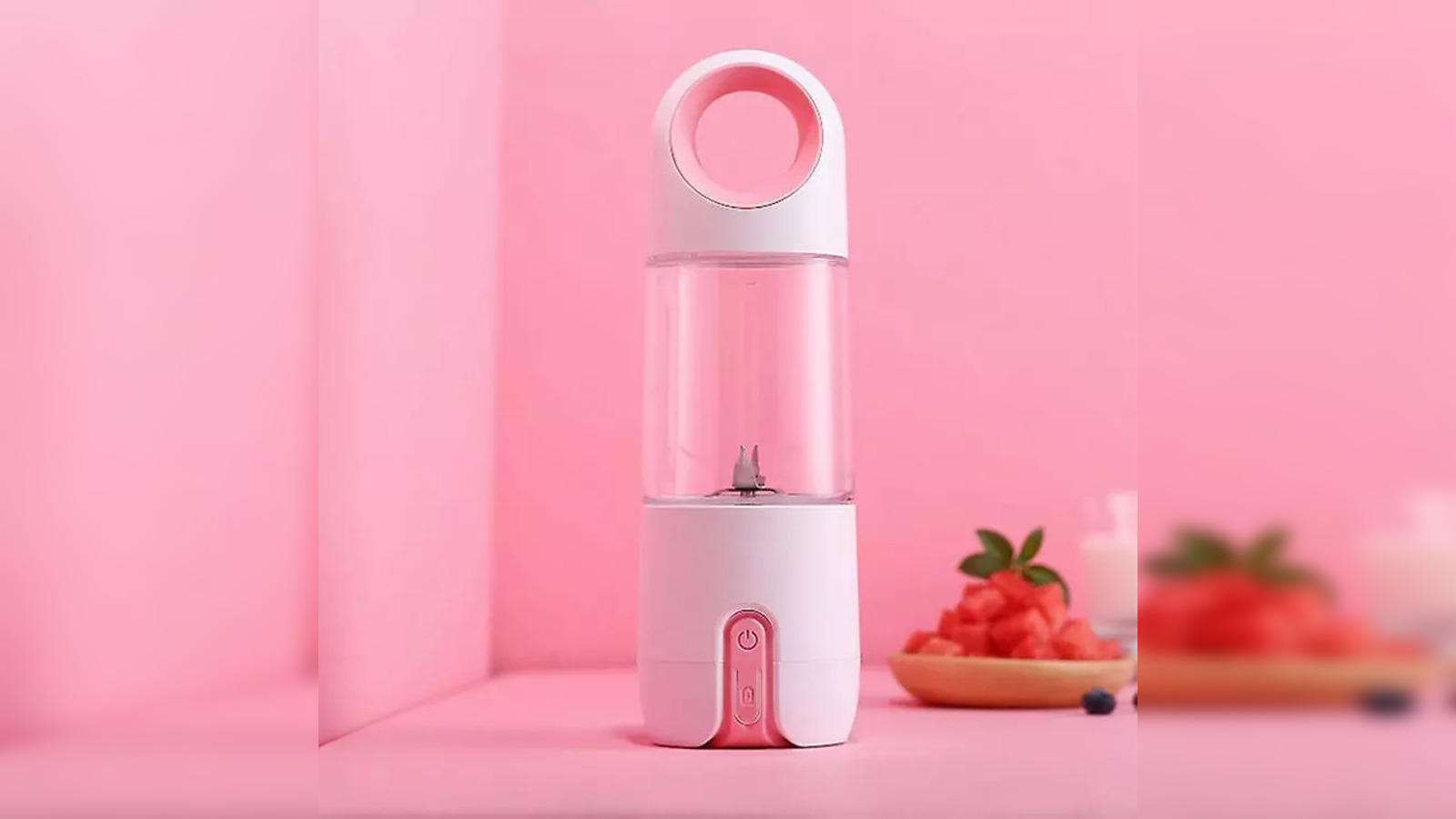 Portable Electric Mini Blender 500ML Type-C Rechargeable Fruit Mixers Juice  Maker Machine Multifunction for Home Travel Sports