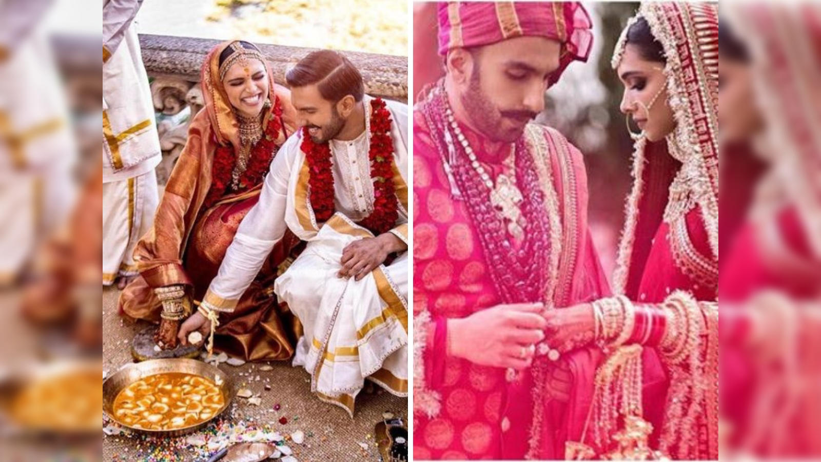 DeepVeerWedding PICS: FULL LOOK of Ranveer and Deepika from their Konkani  wedding!