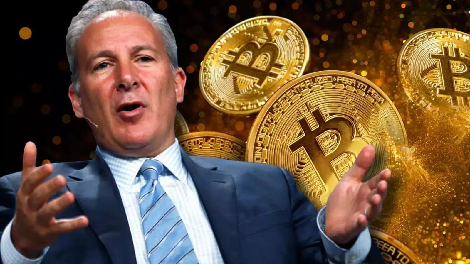 Peter Schiff says gold outshines Bitcoin: Peter Schiff just dropped a  bombshell: Gold about to leave crypto in the dust - The Economic Times