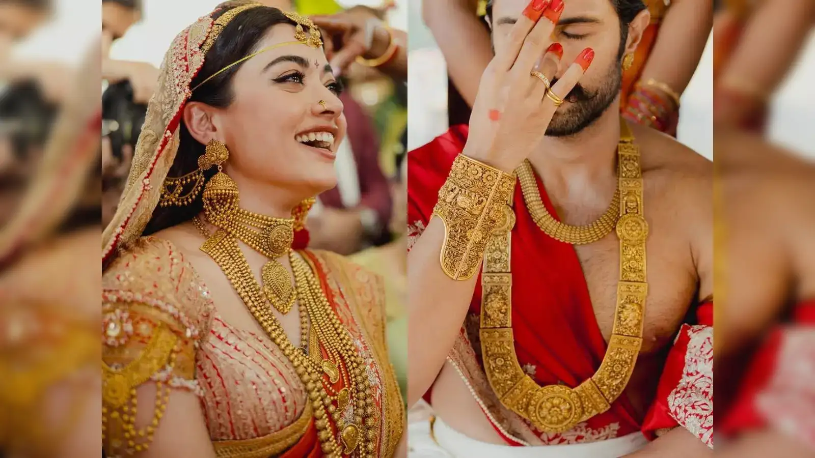 How Rashmika Mandanna's 11 royal wedding gold pieces, Vijay Deverakonda's  'sovereign king' jewellery were crafted? Jewellers decode 10-month process  - The Economic Times