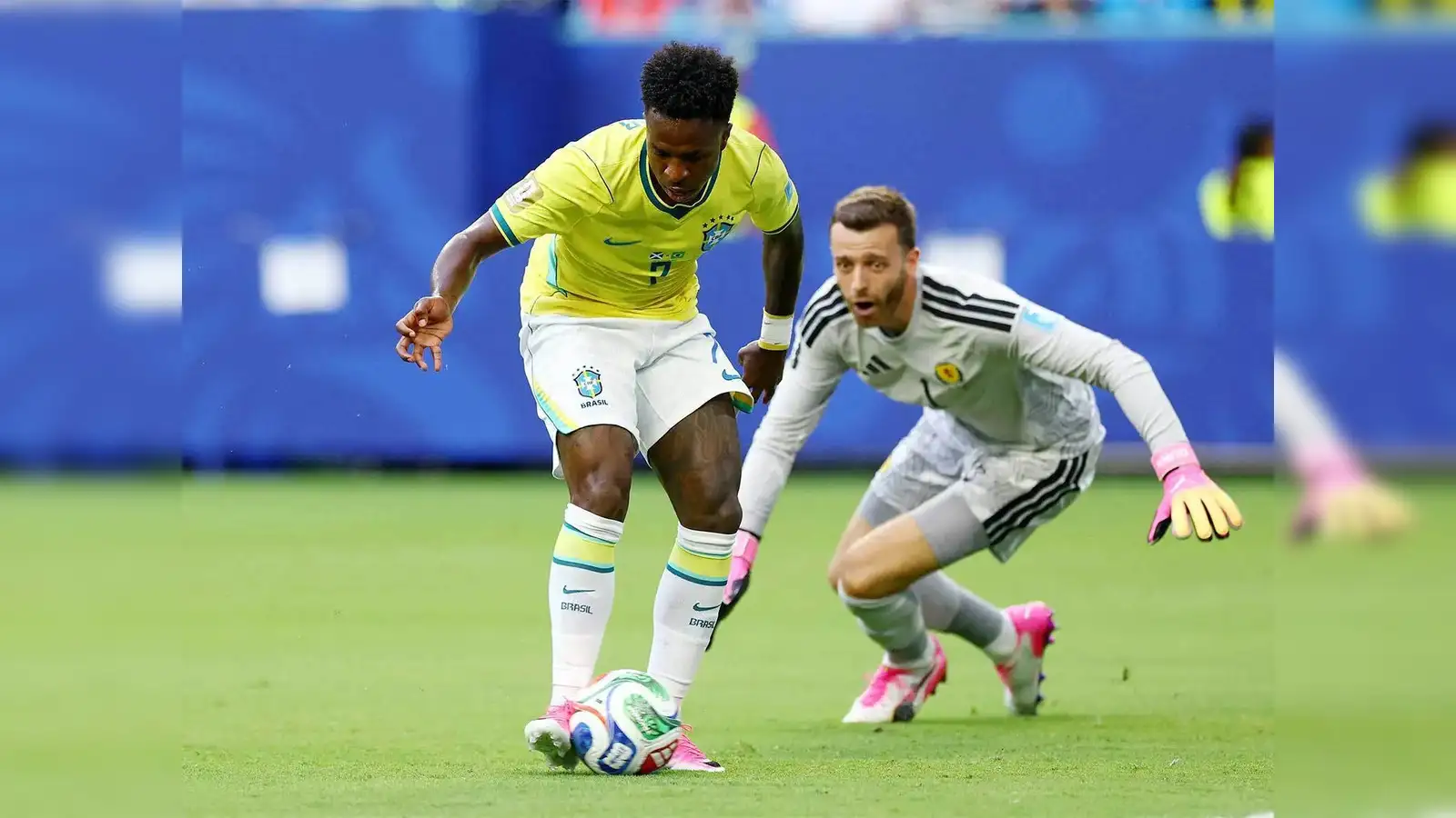 Brazil protests disallowed Vinicius goal, urges FIFA to drop referee - The  Economic Times