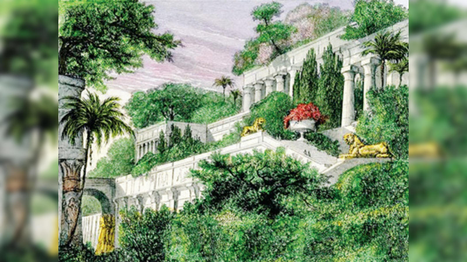 Hanging Gardens Of Babylon Weren T In