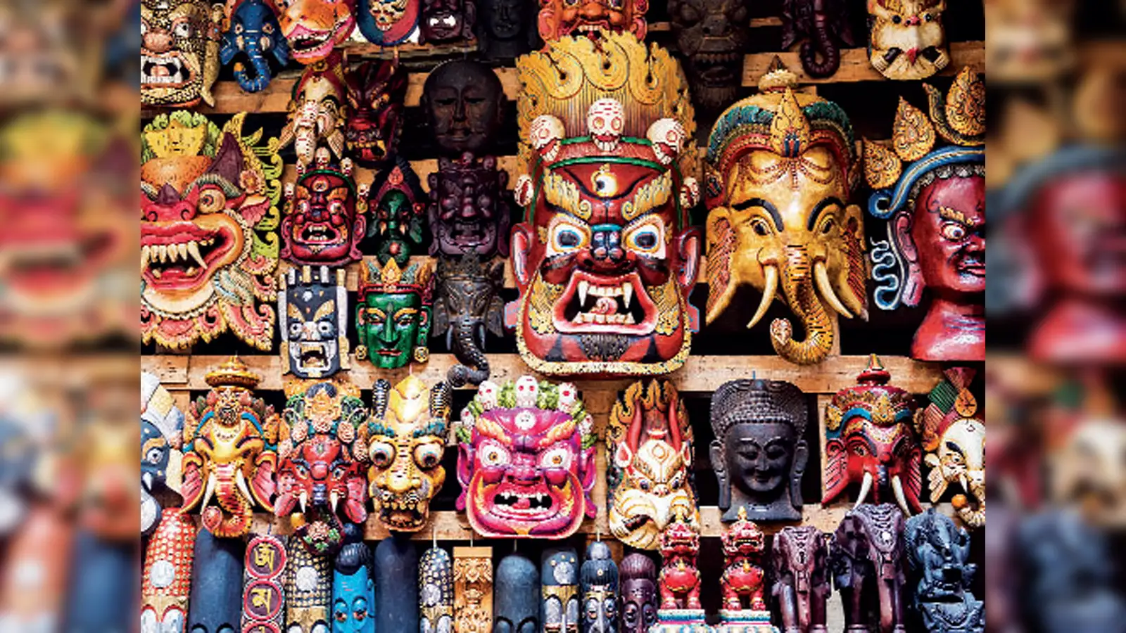 Crafts that pay an ode to culture: Nepali masks represent deities, demons;  Dutch clogs important part of their heritage - The Economic Times