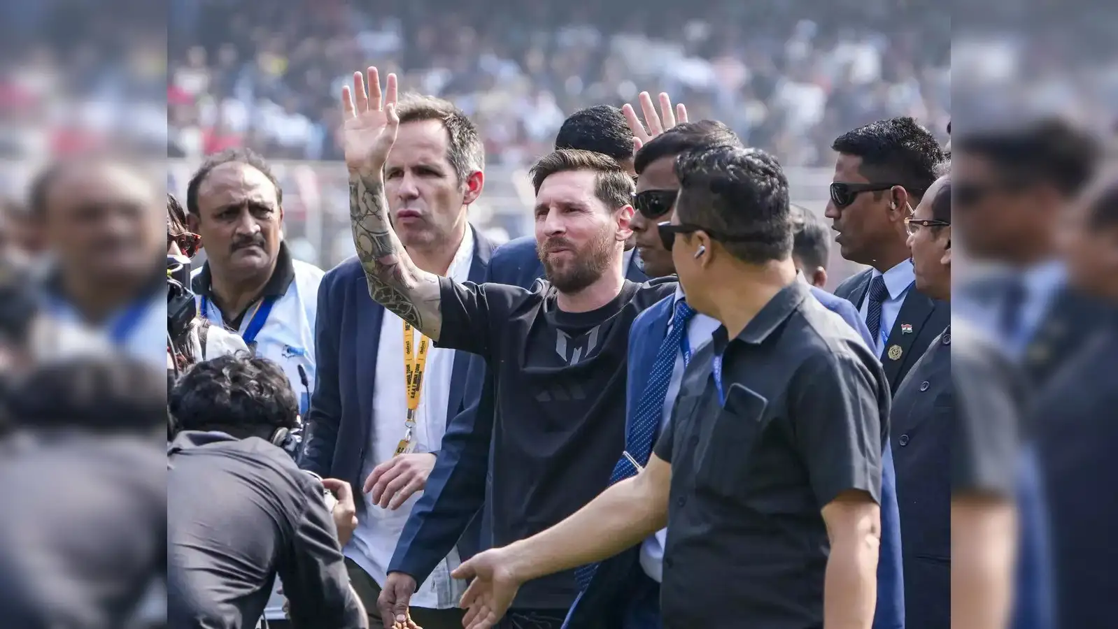 Lionel Messi's Kolkata visit turned chaotic