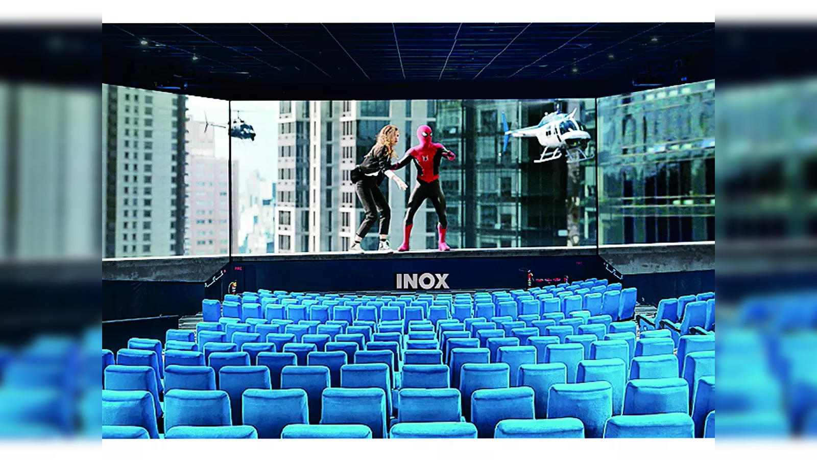 INOX Megaplex at Mumbai's Inorbit Mall offers a unique experience with  India's first ScreenX - The Economic Times