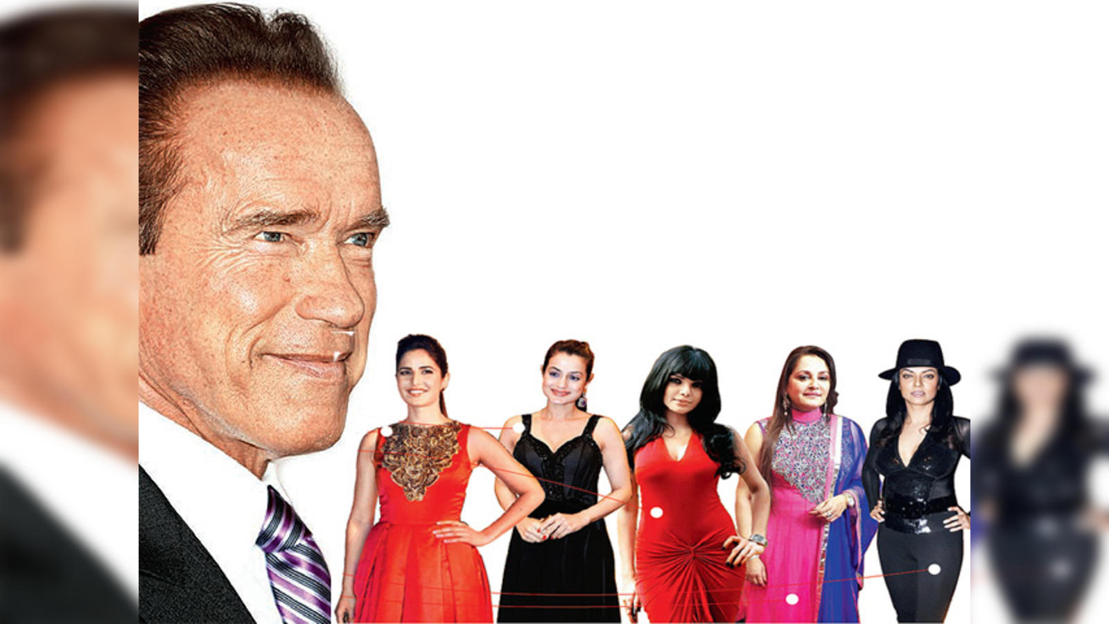 Five leading ladies for Arnold Schwarzenegger - The Economic Times