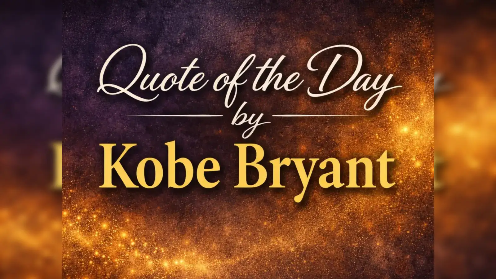 Quote of the day by Kobe Bryant: ‘The mindset isn’t about seeking a result, it’s more about the process of getting to...’