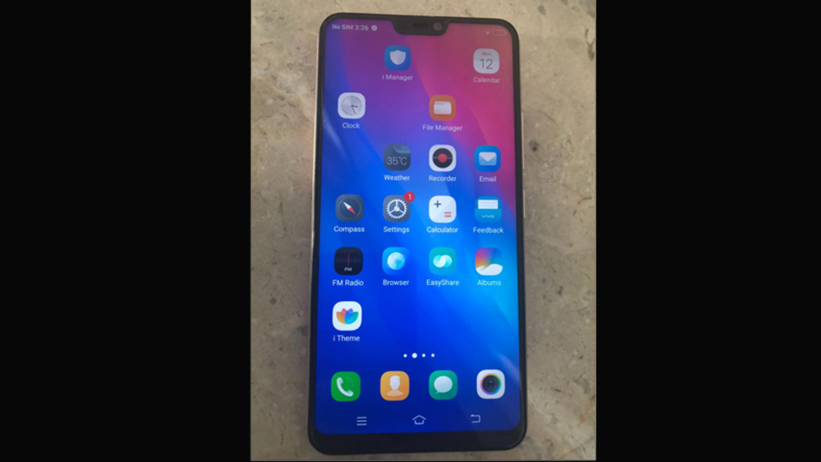 exclusive new leaked images show vivo v9 with a notched display