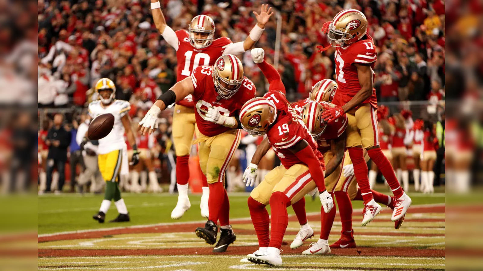 Packers vs 49ers playoffs live streaming, weather forecast, start time