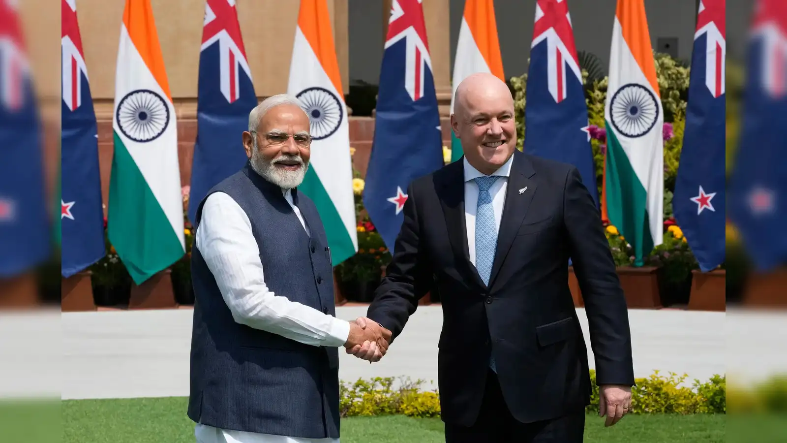 India concludes FTA talks with New Zealand, cuts tariffs on 95% Kiwi goods - The Economic Times